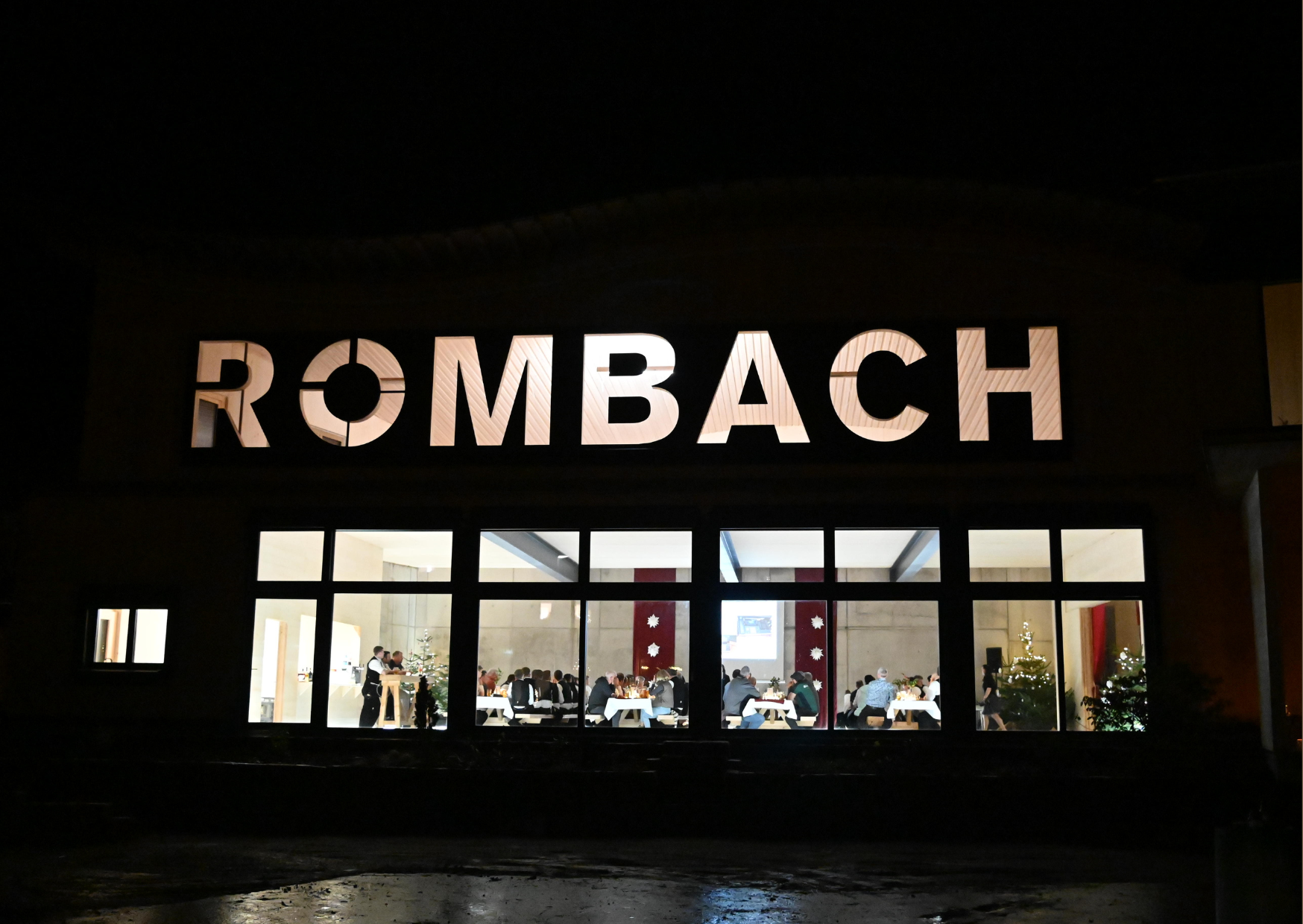 Weihnachtsfeier bei Firma Rombach